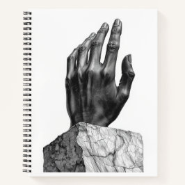Hand of Creator - Marble Art Notebook Notitieboek