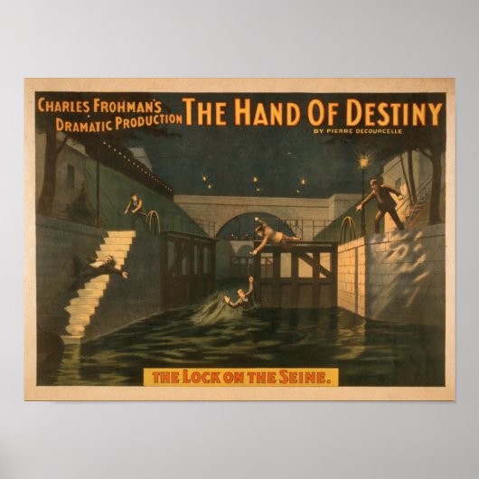 Hand of Destiny "The Lock on the Seine River" Poster (Voorkant)