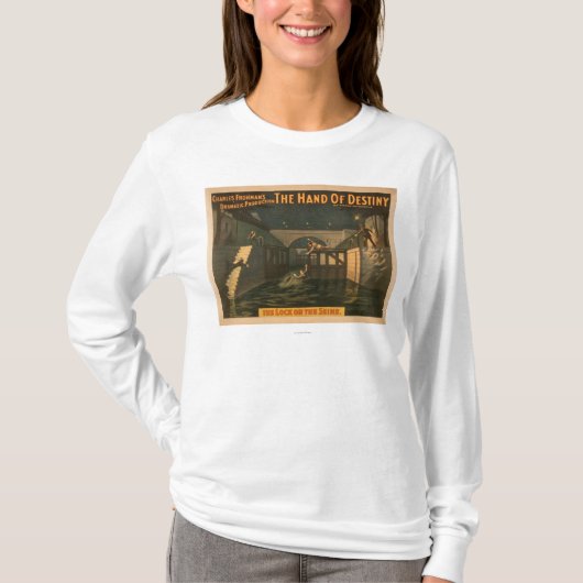 Hand of Destiny "The Lock on the Seine River" T-shirt (Voorkant)