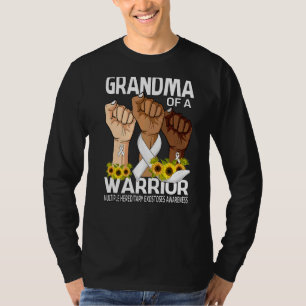 Hand oma van een krijger meerdere erfelijke exo's t-shirt
