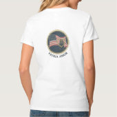 Hand on Heart Patriot Flag Tee T-shirt (Achterkant)