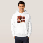 hand onder vuur hoodie (Voorkant volledig)