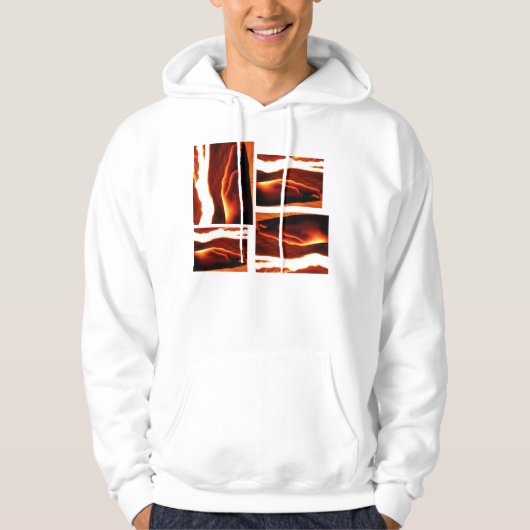 hand onder vuur hoodie (Voorkant)