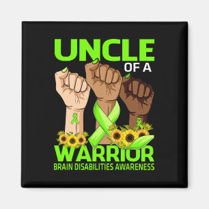 Hand oom van een krijger brein handicaps bewustzij magneet