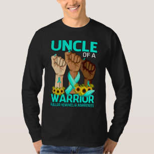 Hand oom van een krijger fibulaire hemimelie bewus t-shirt