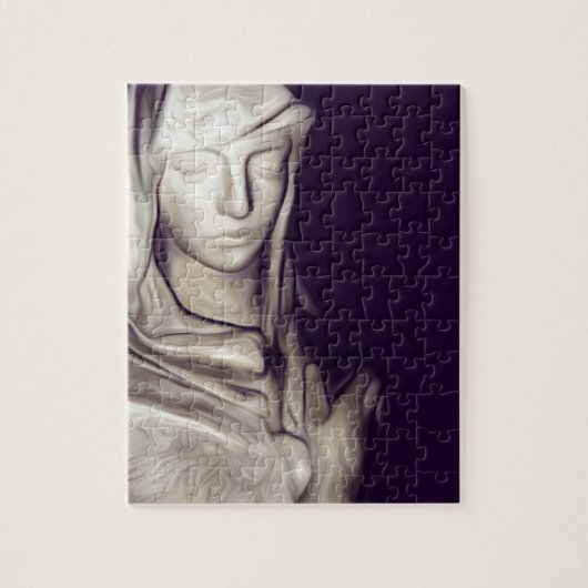 hand op het hart legpuzzel (Verticaal)