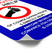 Hand-outs Helpen Uiteraard Poster (Hoek)