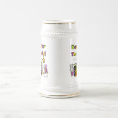 Hand over het Snoep Halloween Tshirts and Gifts Bierpul (Center)