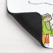 Hand over het Snoep Halloween Tshirts and Gifts Muismat (Hoek)