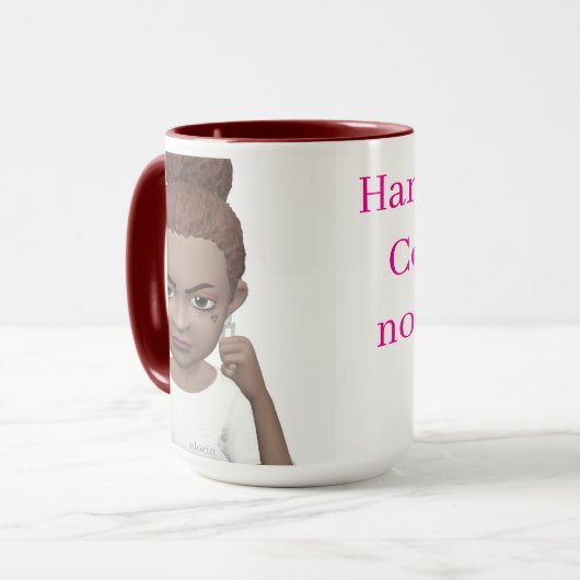 Hand over the Coffee Mug Mok (Voorkant links)