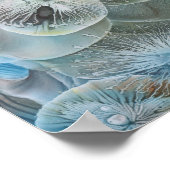 Hand Painted Abstract Energy Color Burst Art Poster (Hoek)