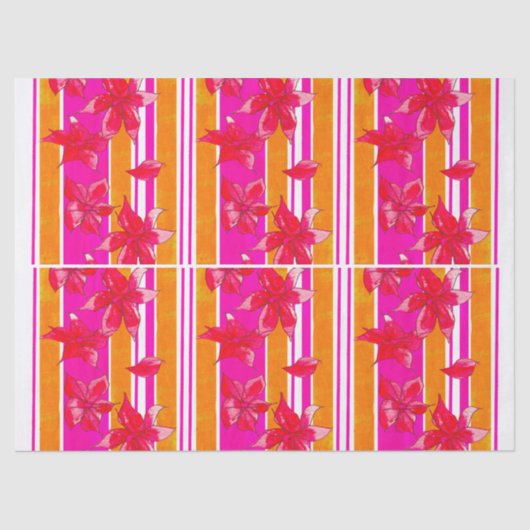 HAND PAINTED BIRTHDAY TISSUE PAPER TISSUEPAPIER (Voorkant)