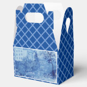 Hand Painted Blue Willow Ginger Jars Wedding Bedankdoosjes (Geopend)