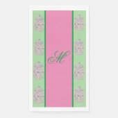 Hand Painted Chinoiserie Ginger jar jars Servet (Voorkant)