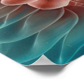 Hand Painted Floral Fantasy Art Poster (Hoek)