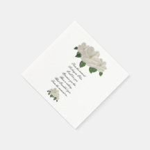 Hand Painted Magnolia Magnolias Wedding