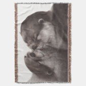 Hand Painted Realistic Wildlife Artwork Deken (Voorkant Verticaal)