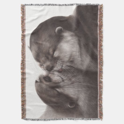 Hand Painted Realistic Wildlife Artwork Deken (Voorkant Verticaal)