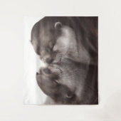 Hand Painted Realistic Wildlife Artwork Wandkleed (Voorkant)