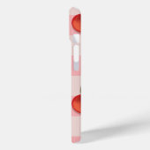 Hand-Painted Red Cherries Seamless Pattern Case-Mate iPhone Case (Achterkant / Links)