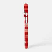 Hand-Painted Red Plaid Phone Case iPhone 16 Hoesje (Linkerkant)