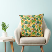 Hand Painted Summer Tropical Pattern Kussen (Stoel)