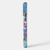 Hand Painted Trendy Watercolour Cherry Blossoms iPhone Hoesje (Linkerkant)