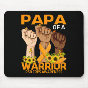 Hand Papa van een krijger RSD Corps Awareness Sunf Muismat