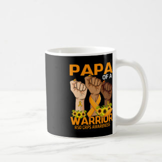 Hand Papa van een krijger RSD CRPS Awareness Sunfl Koffiemok