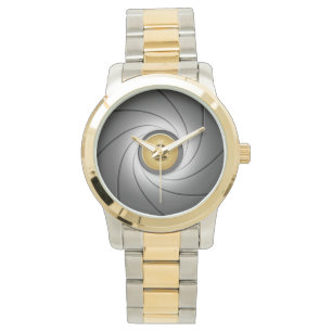 Hand Pistool Barrel Look Watch Horloge