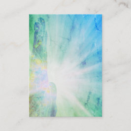 *~* Hand Rays of Light Energy Heal Visitekaartje