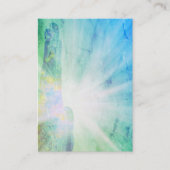 *~* Hand Rays of Light Energy Heal Visitekaartje (Voorkant)