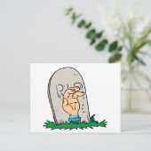 Hand Rises van Grave Briefkaart (Staand voorkant)