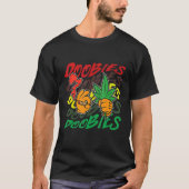 Hand-rokende wikes doobie t-shirt (Voorkant)