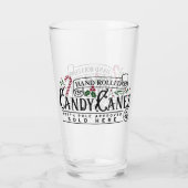 Hand Rolled Candy Canes Glas (Achterkant)