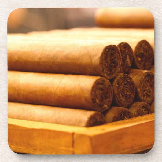 Hand Rolled Cigars uit La Romana DR. Drankjes Onderzetter (Voorkant)