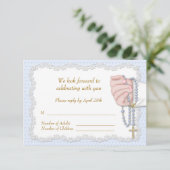 Hand Rosary Beads Blue RSVP (Staand voorkant)