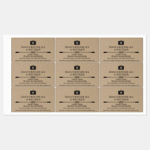 Hand Sanitizer Labels