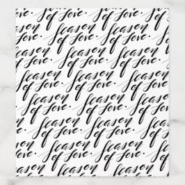 hand script seizoen van liefde