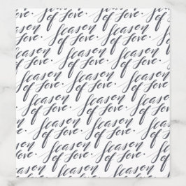 hand script seizoen van liefde