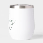 Hand Scripted Naam Bachelorette Bruidsfeest (Achterkant)