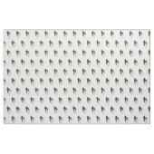 Hand Silhouet Wolf Stof (Fat Quarter)