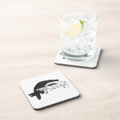 Hand Silhouette Anteater Onderzetter (Rechterzijde)