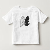 Hand Silhouette Beer Cub Kinder Shirts (Voorkant)