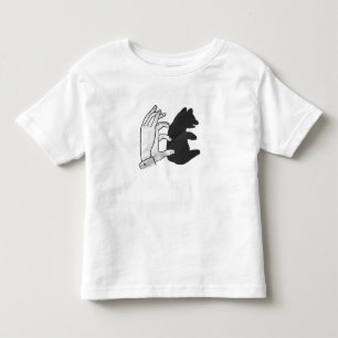Hand Silhouette Beer Cub Kinder Shirts