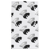 Hand Silhouette Beer Cub Klein Cadeauzakje (Achterkant)