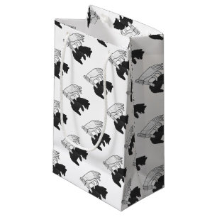 Hand Silhouette Beer Cub Klein Cadeauzakje