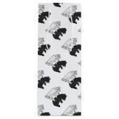 Hand Silhouette Beer Cub Wijn Cadeautas (Voorkant)