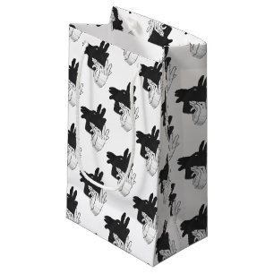 Hand Silhouette Billy Goat Gray Klein Cadeauzakje