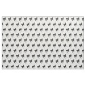 Hand Silhouette Billy Goat Gray Stof (Fat Quarter)